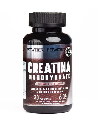 CREATINA MONOHIDRATADA 500 MG, 60 CAPS