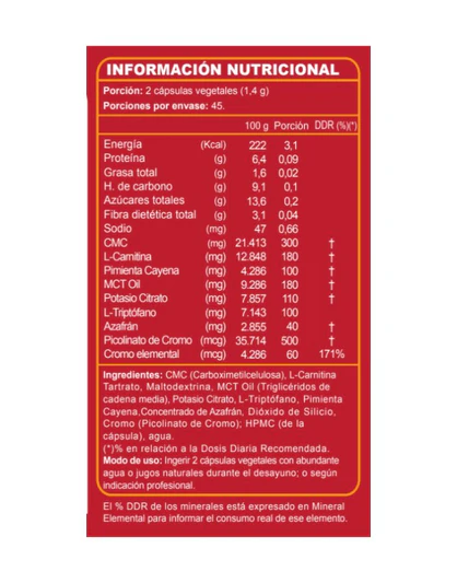 KETO RED FNL - 90 CAPS - Imagen 2
