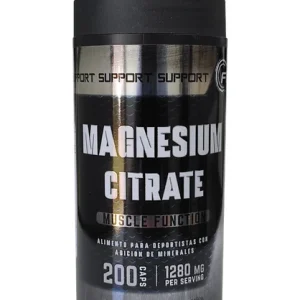 MAGNESIO CITRATO 1280 MG, 200 CAPS.