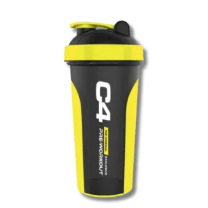 SHAKER C4 BLACK/YELLOW - CIERRE FACIL 700 ML