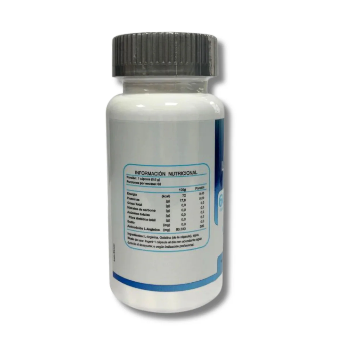 L-ARGININA FNL 500 MG 60 CAPS - Imagen 2