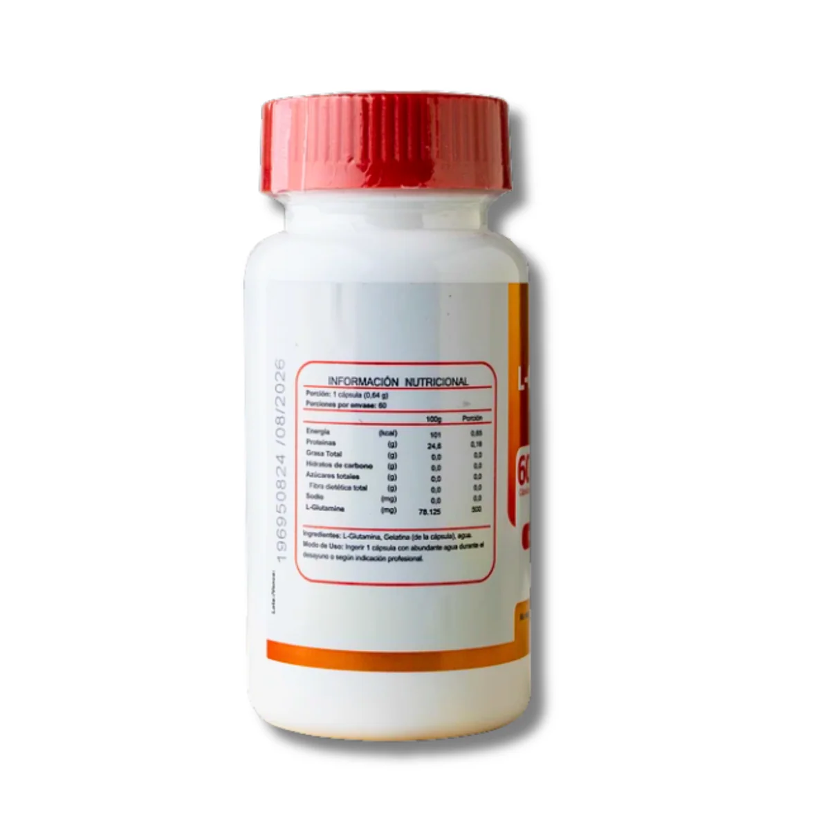 L-Glutamina 500mg 60 Cápsulas - FNL - Imagen 2