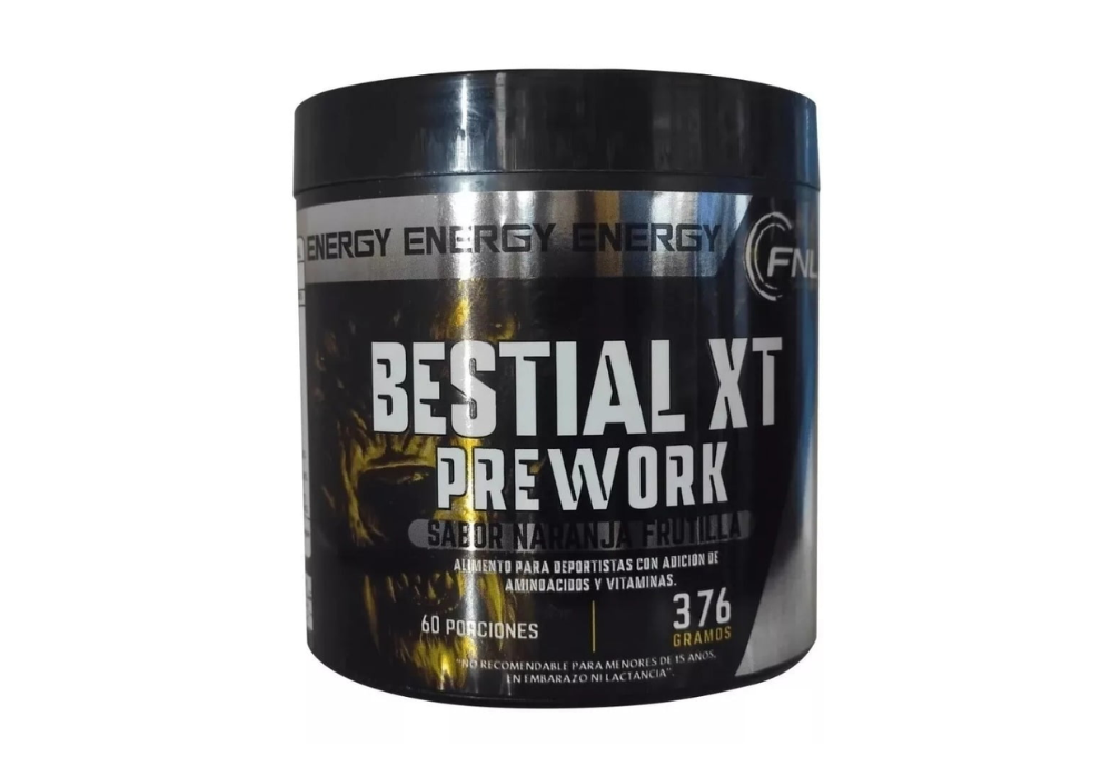PRE-ENTRENO BESTIAL XT PREWORK EN POLVO 376 GR. FNL
