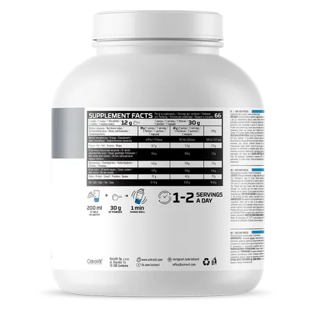 Ostrovit Proteina 100% Whey 2000 G Peanut Butter - Imagen 2