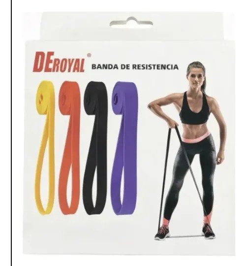 Banda Elastica De Resistencia Power Band Latex 208cm Fitness
