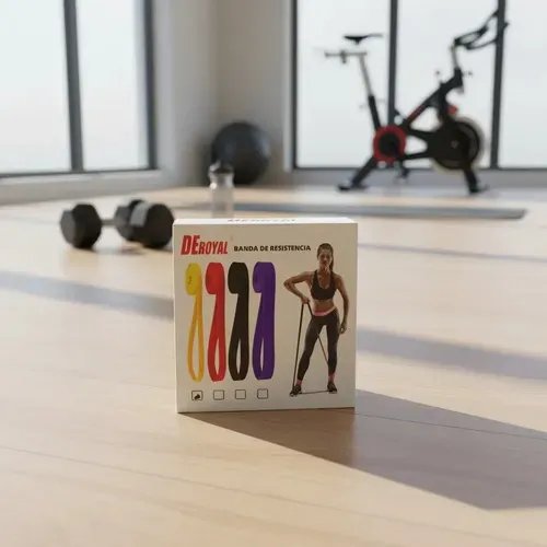 Banda Elastica De Resistencia Power Band Latex 208cm Fitness - Imagen 3