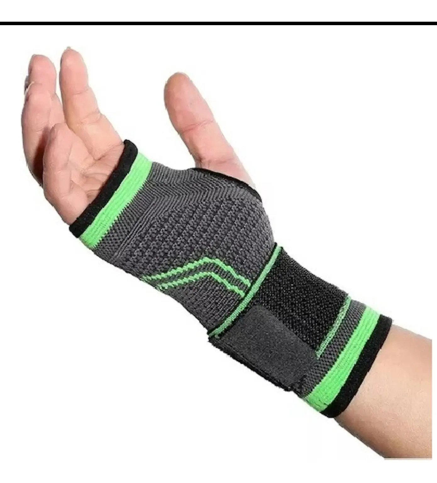 Muñequera Deportiva Elástica con Venda - Imagen 3