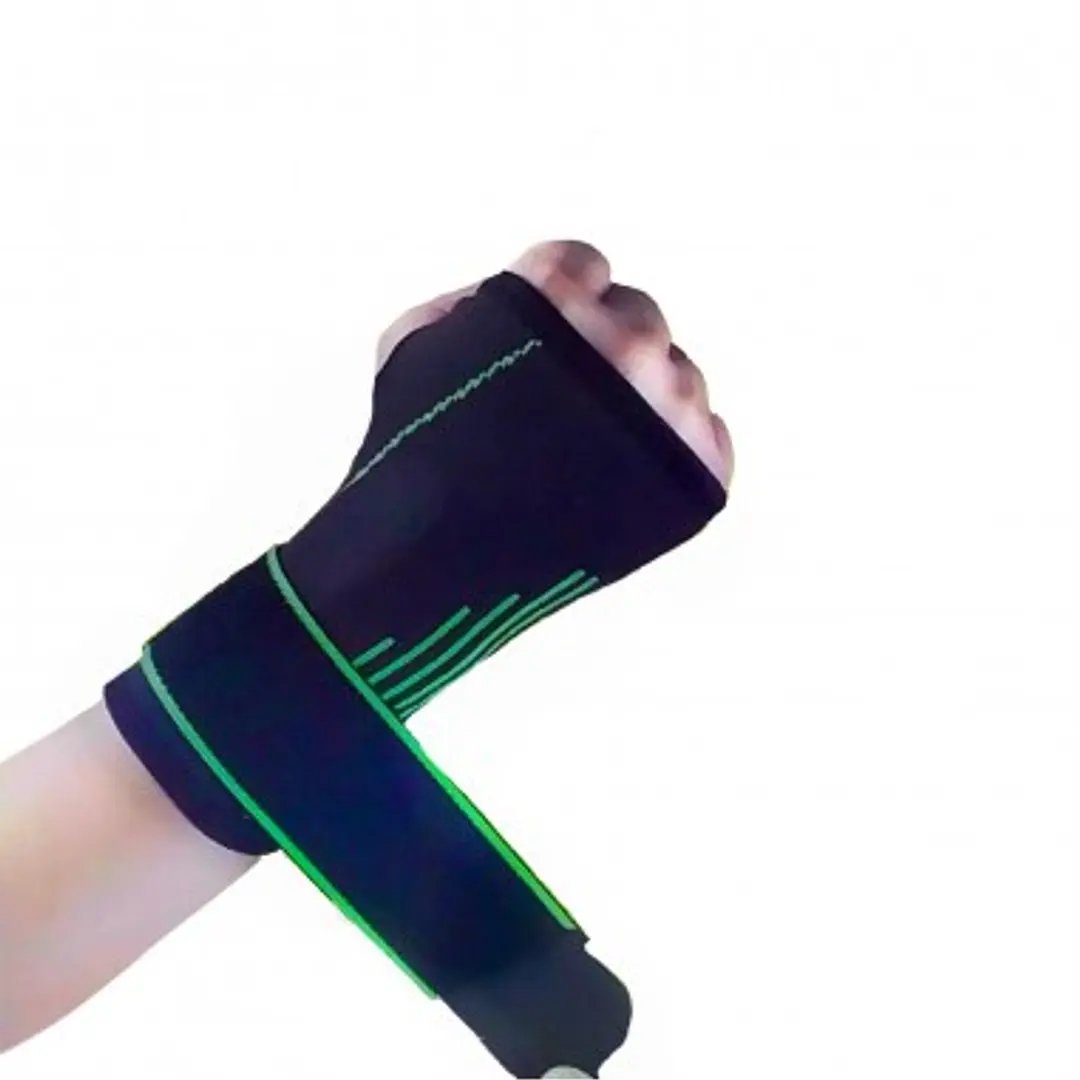 Muñequera Deportiva Elástica con Venda - Imagen 2