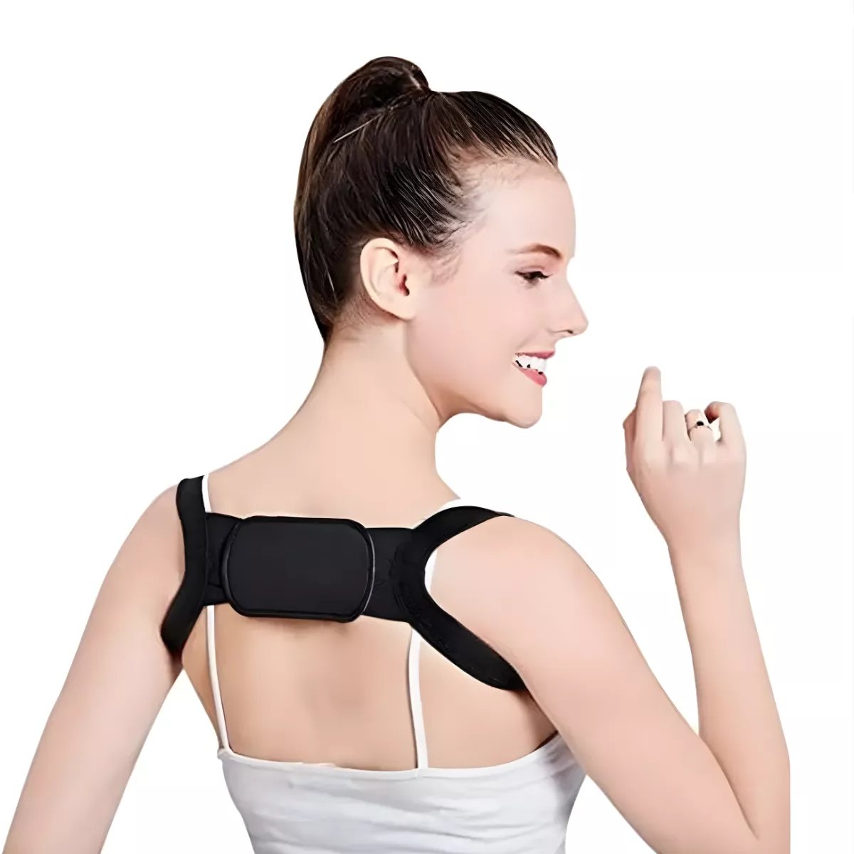 Corrector Postura Espalda Alta Ortopedico Ajustable Unisex - Imagen 4